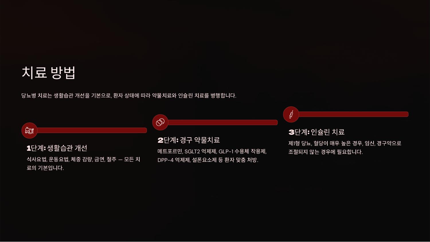 치료 방법