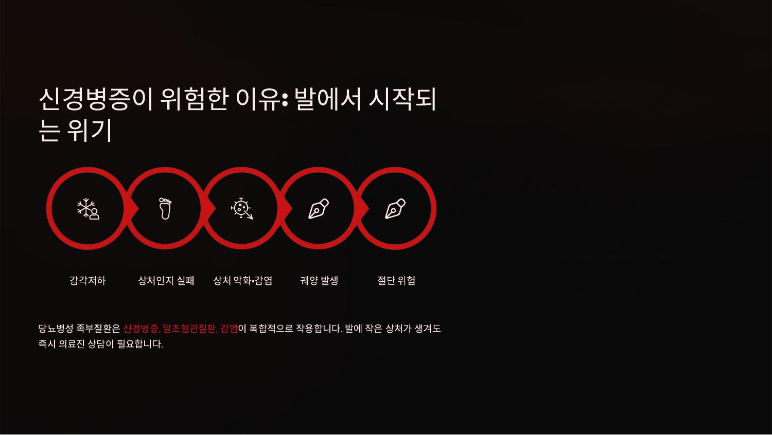 신경병증이 위험한 이유: 발에서 시작되