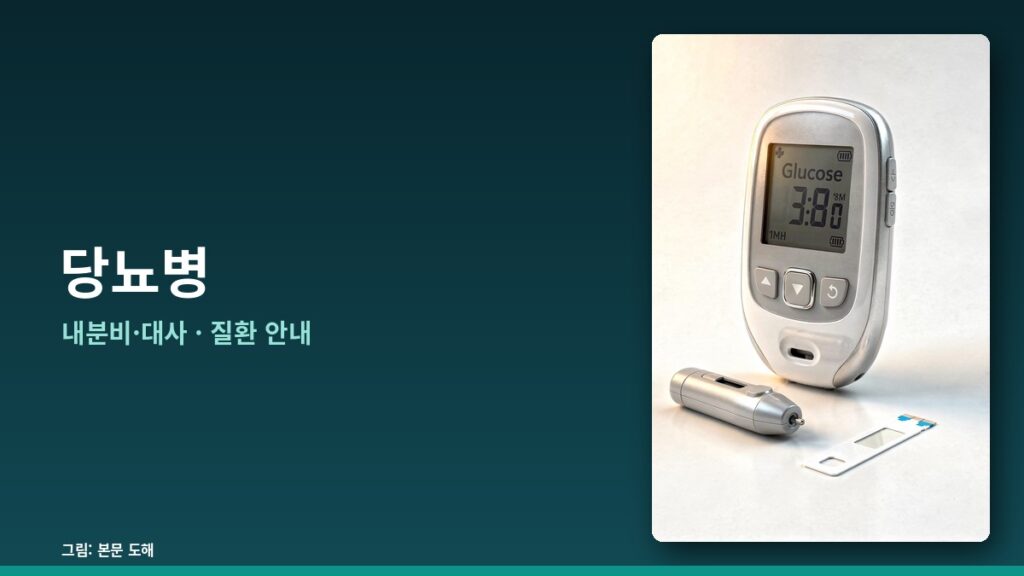 당뇨병 — 내분비·대사