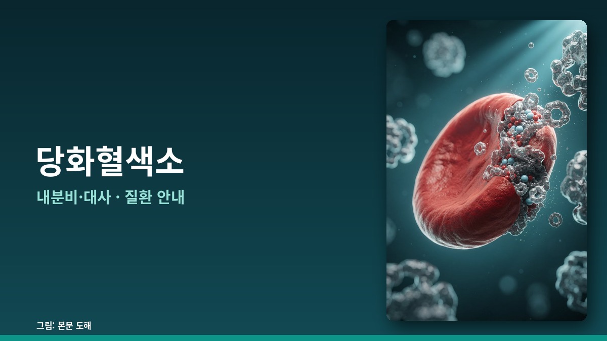 당화혈색소 — 내분비·대사