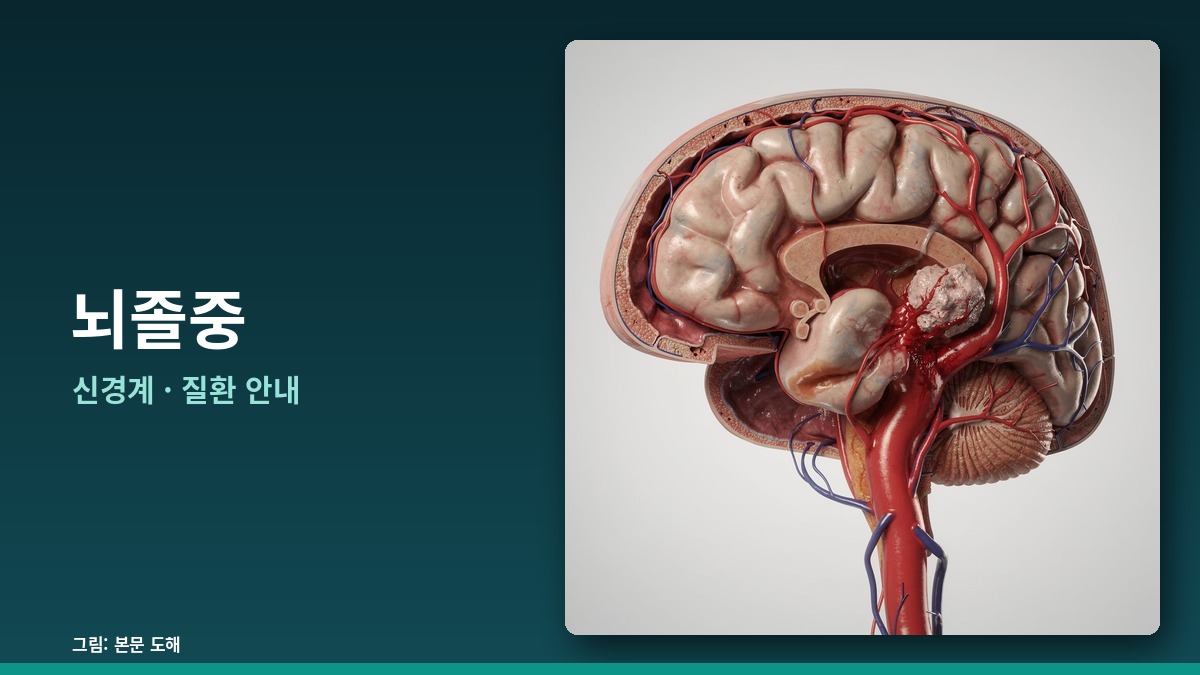 뇌졸중 — 신경계